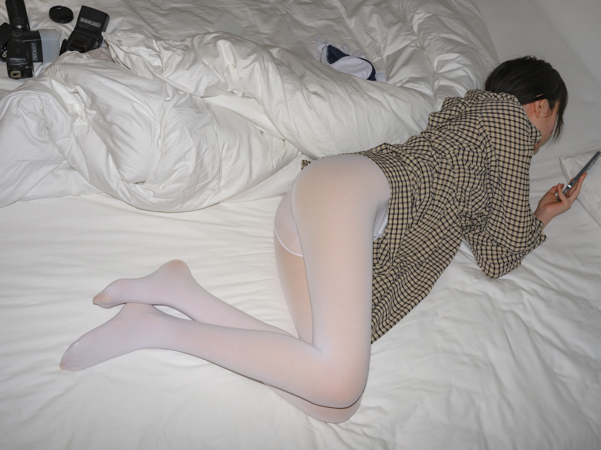 森萝财团写真 – aika 白丝 80D插图7